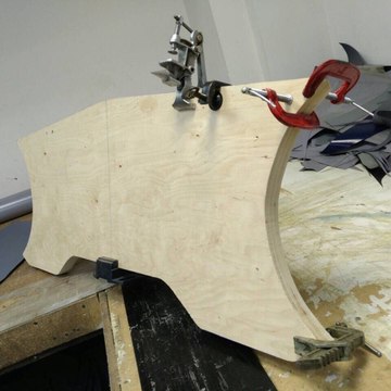 Замена фанерного транца ПВХ лодки